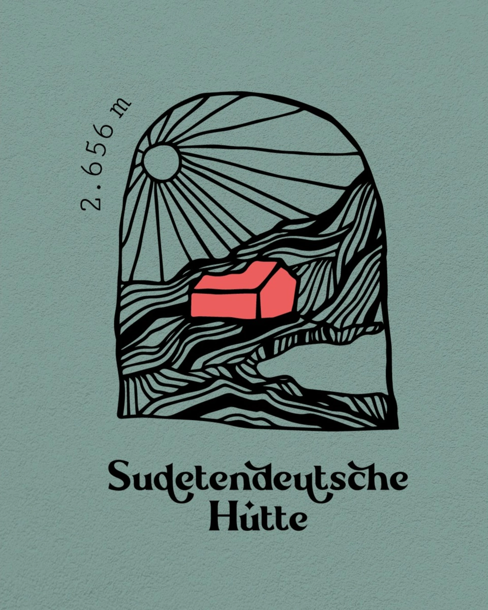 Sudetendeutsche Hütte – Logo