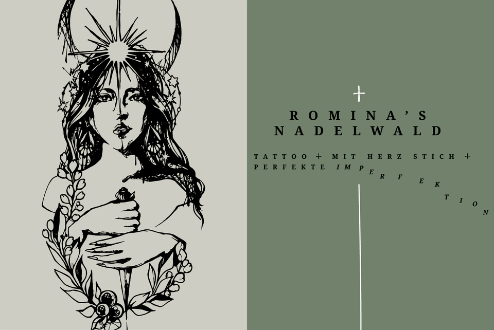 Romina’s Nadelwald – Tattoo Studio – rominas nadelwald branding