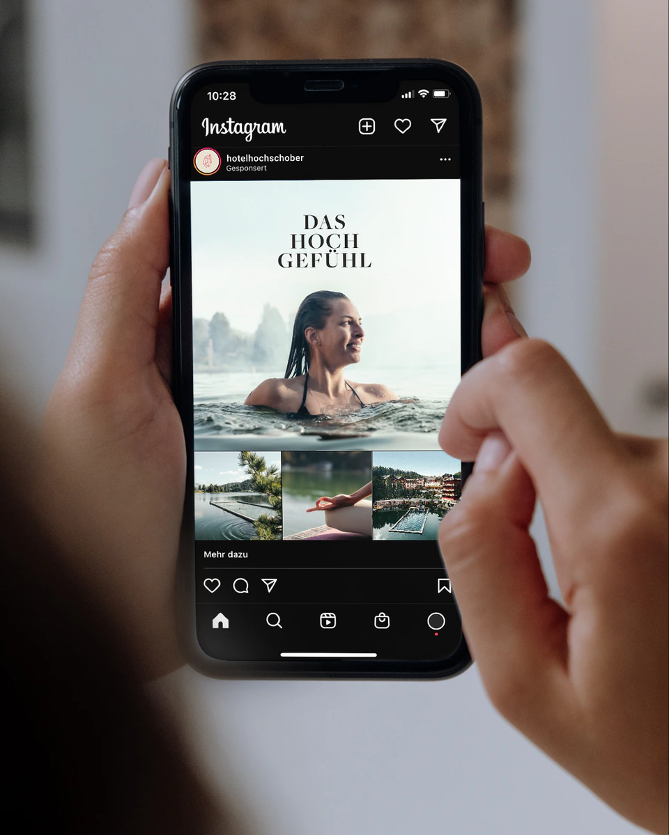 Social Media Instagram Kampagne Hotel Hochschober 