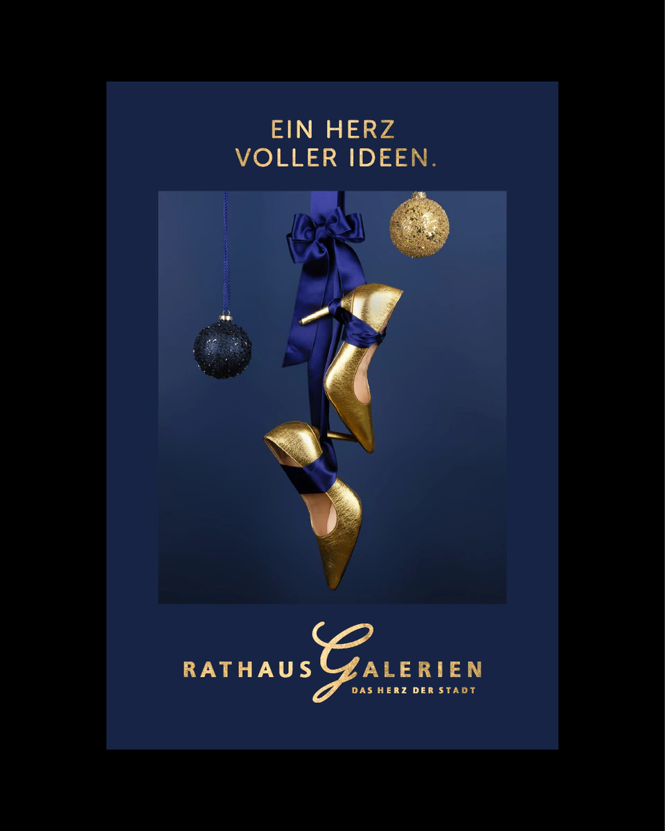 rathausgalerien innsbruck winterkampagne sujet highheels stillfotografie