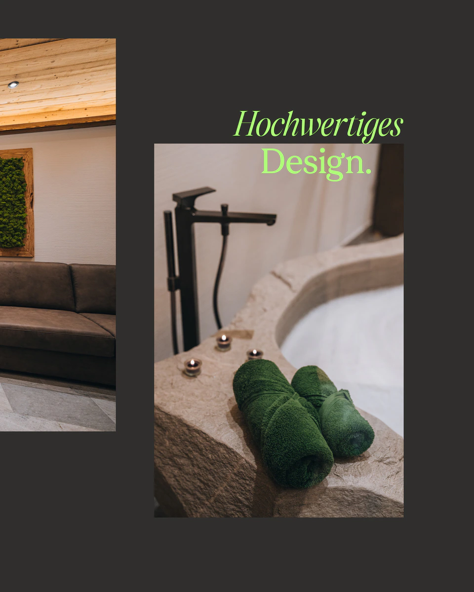 Tauernflair Premium Suites – Designarbeit