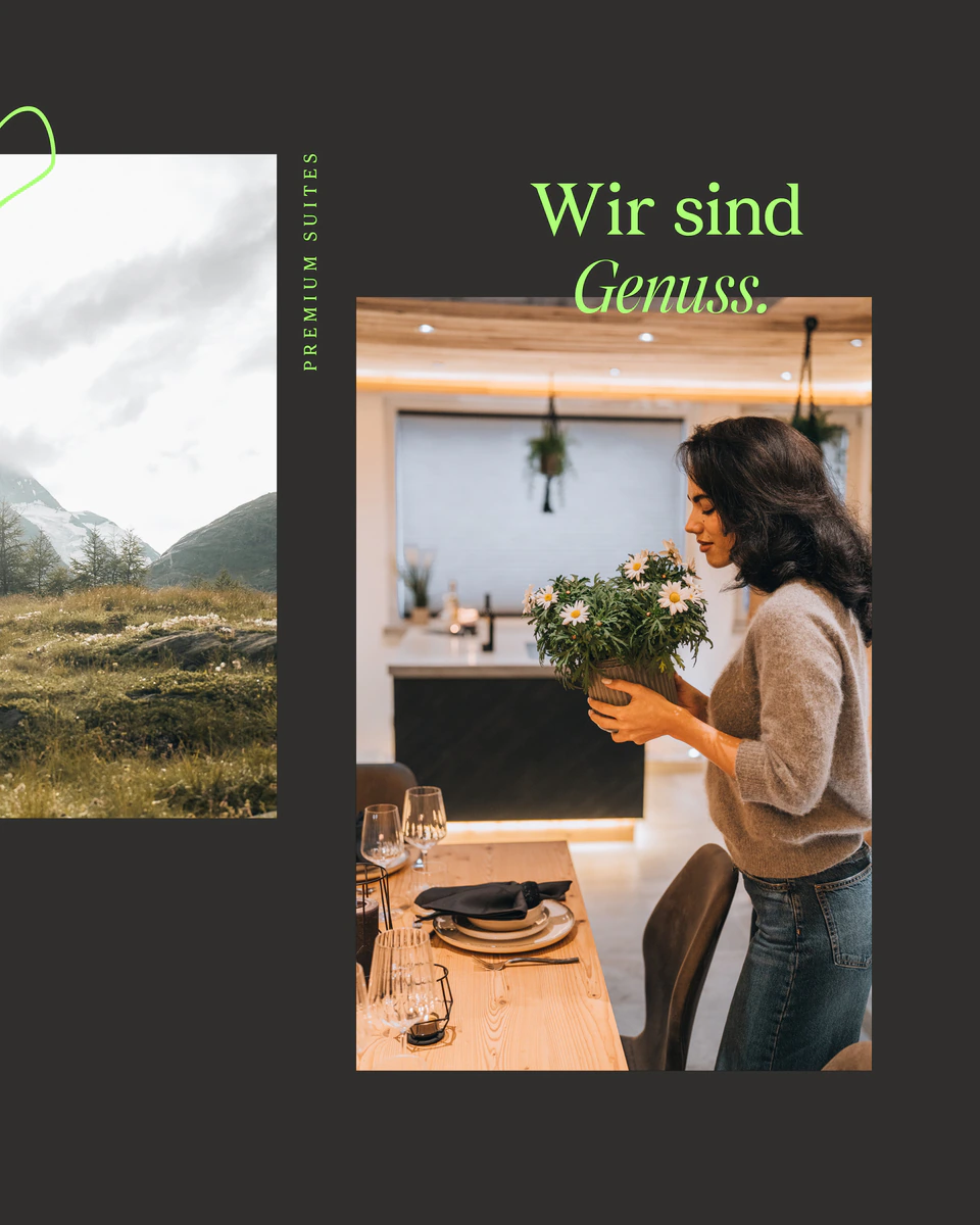 Tauernflair Premium Suites – Designarbeit