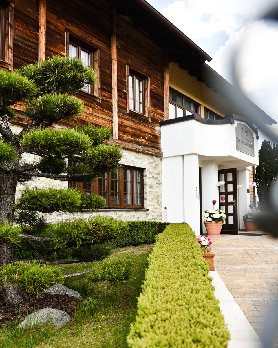 Hoteleingang Hotel Das Johannesbad