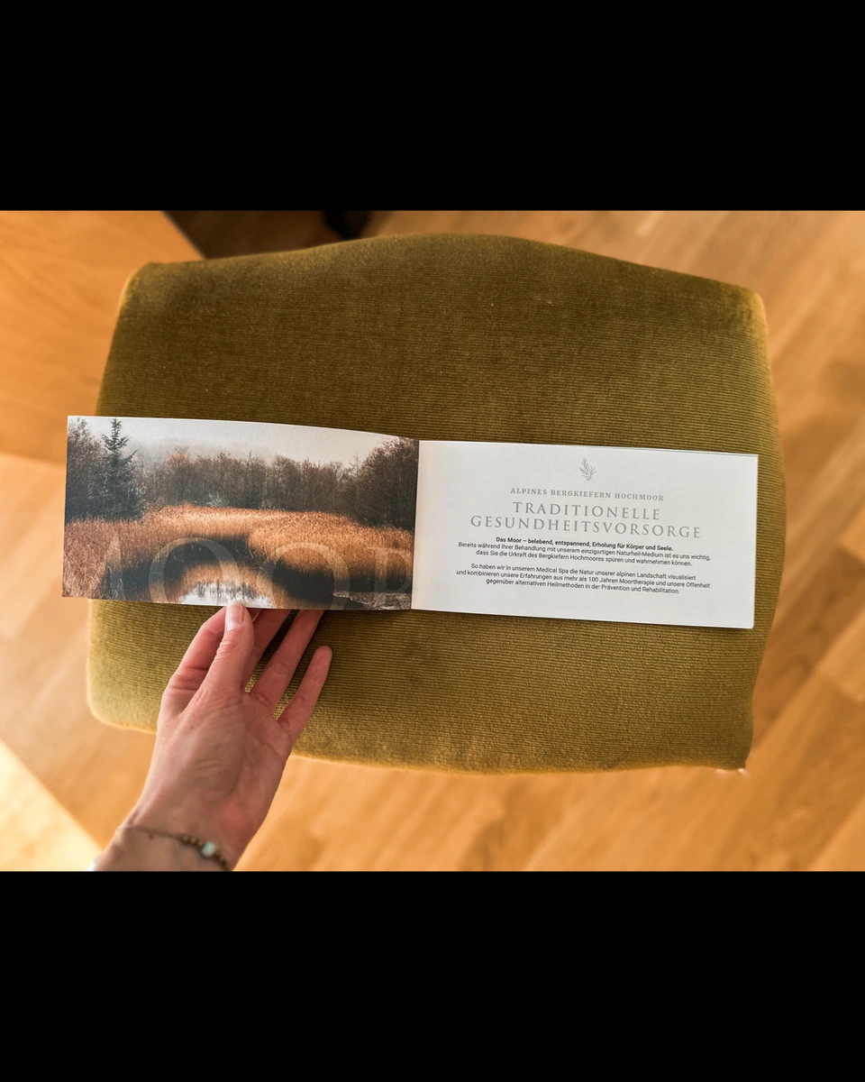 Medical Spa Folder Hotel Das Johannesbad